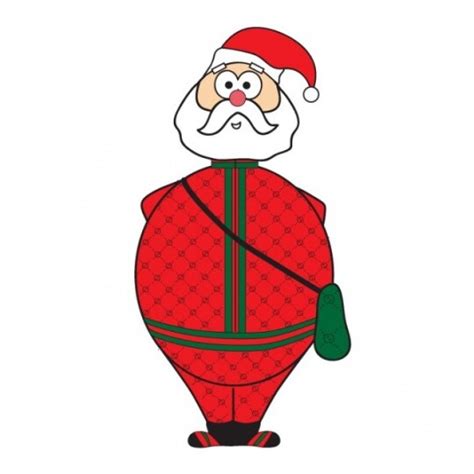vestito santa claus gucci